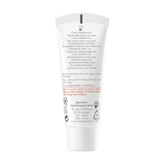 Avène Hydrance Rich Hydrating Cream Moisturiser 40ml
