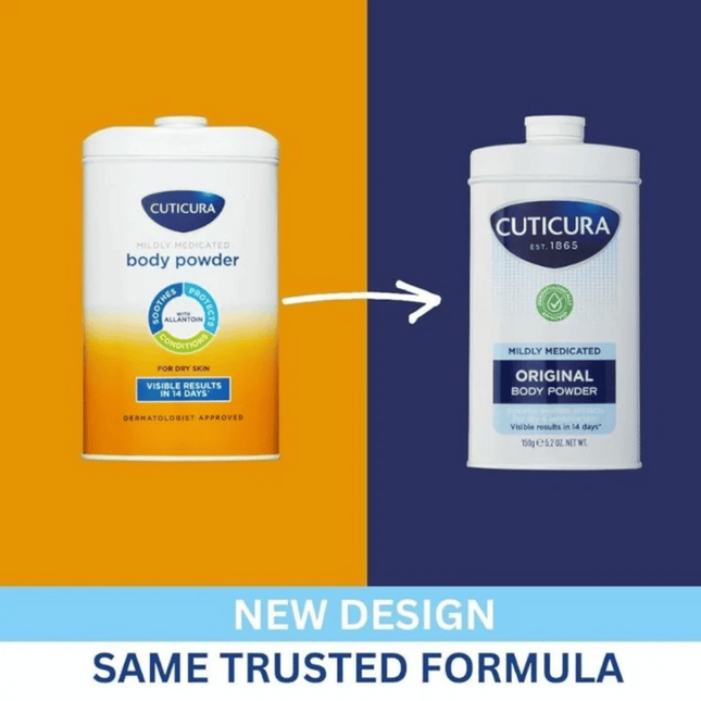Cuticura Mildly Medicated Body Powder 150g