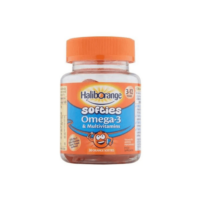 Haliborange Softies Omega 3 Orange 30's