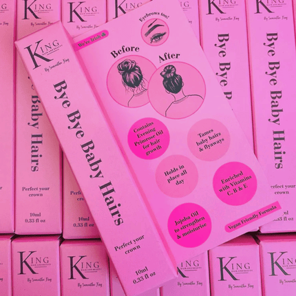 King Hair & Beauty Bye Bye Baby Hairs Wand
