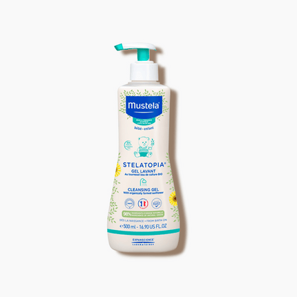 Mustela Stelatopia Cleansing Gel 500ml