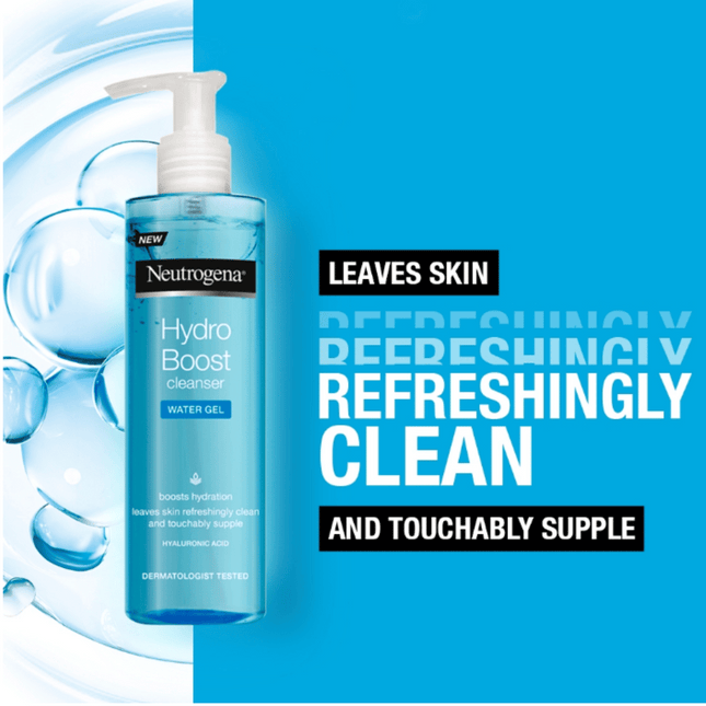 Neutrogena Hydro Boost Water Gel Face Cleanser 200ml