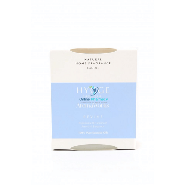 Aroma Works Hygge Revive Amyris & Bergamot Candle Home Fragrance