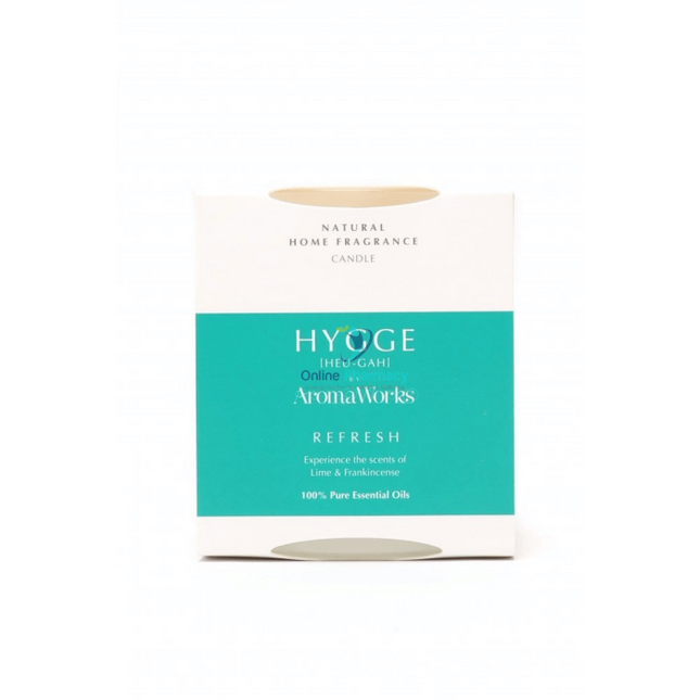Aromaworks Basil & Lime Candle 30Cl Medium Home Fragrance