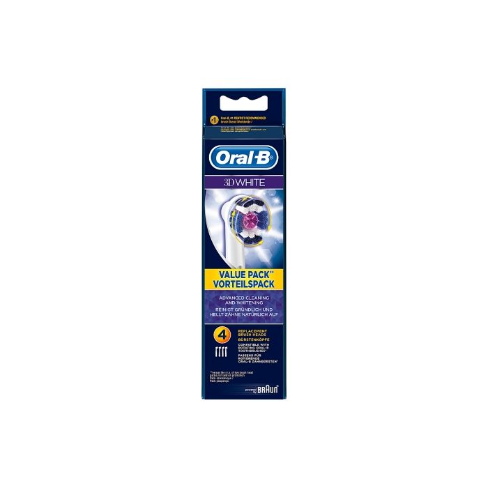 Oral B Electrical 3D White Replacement Heads 2 Pack from YourLocalPharmacy.ie