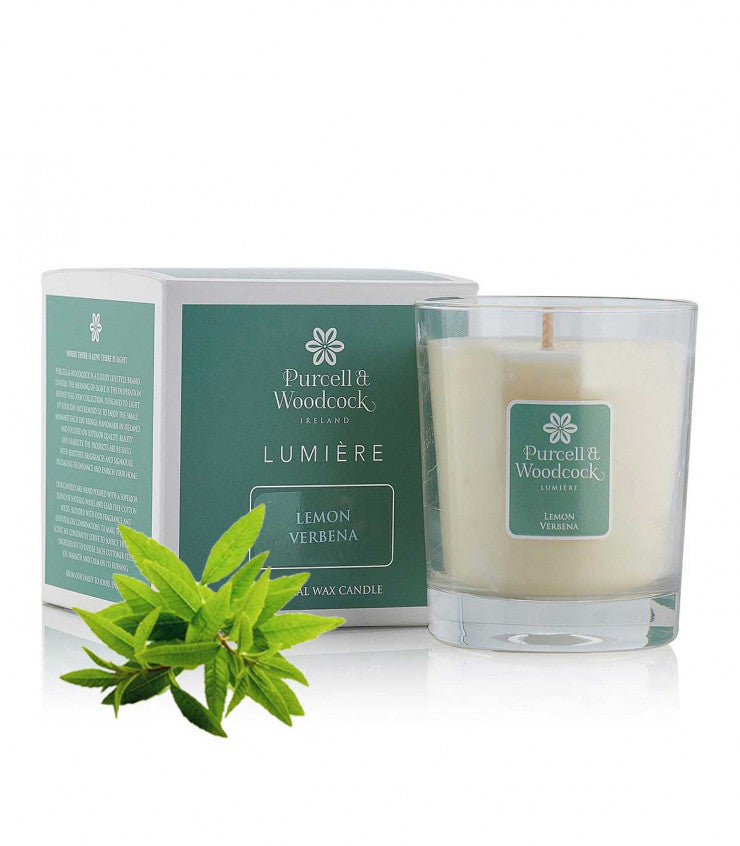 Purcell & Woodcock Lumiere Lemon Verbana Scented Candle from YourLocalPharmacy.ie