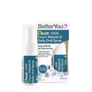 Better You DLux 1000 Vit D Vegan Oral Spray brought to you by YourLocalPharmacy.ie