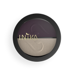 INIKA Certified Organic Pressed Mineral Eyeshadow Duo (Plum & Pearl) from YourLocalPharmacy.ie