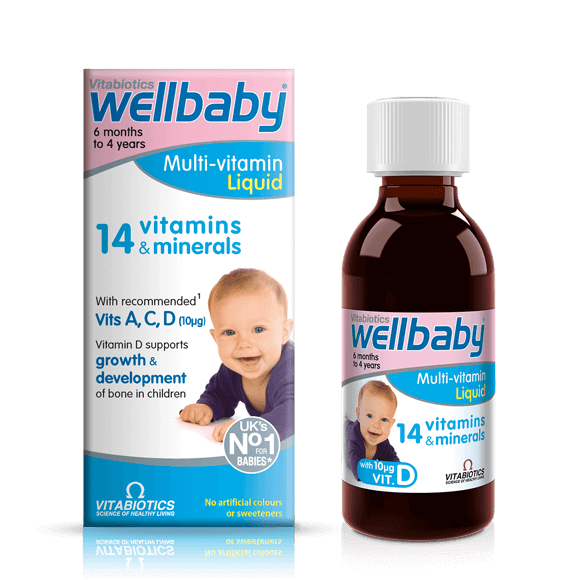 Vitabiotics Wellbaby Multivitamin Liquid from YourLocalPharmacy.ie