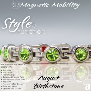 
                  
                    Load image into Gallery viewer, 4in1 Magnetic Birthstone Bracelets | Magnetic Mobility
                  
                