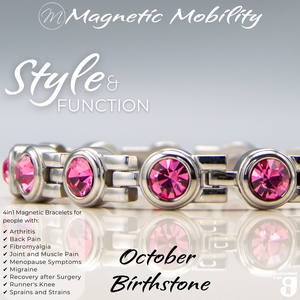 
                  
                    Load image into Gallery viewer, 4in1 Magnetic Birthstone Bracelets | Magnetic Mobility
                  
                