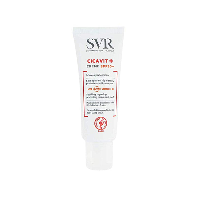 SVR CICAVIT+ CREAM SPF 50+ SOOTHING REPAIRING PROTECTIVE CARE 40ML