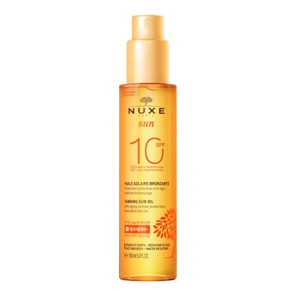 Nuxe Sun Taning Sun Oil Spf 10 150ml