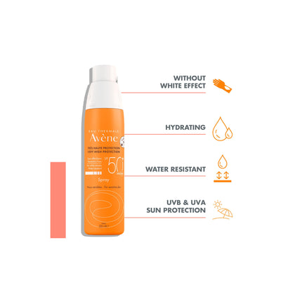 Avène Very High Protection Spray SPF50+ Sun Cream  200ml