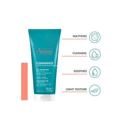 Avène Cleanance Cleansing Gel Cleanser 200ml