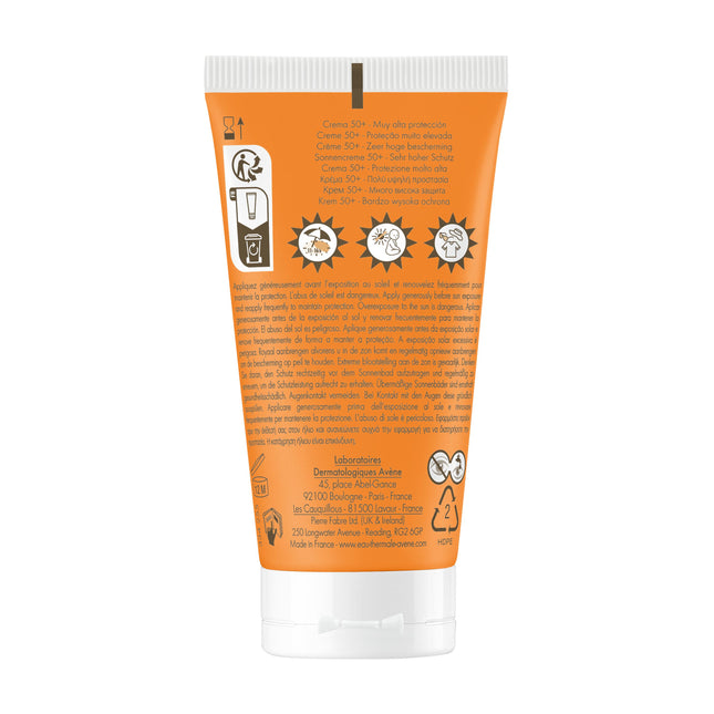 Avène Very High Protection Sun Cream SPF50+ 50ml
