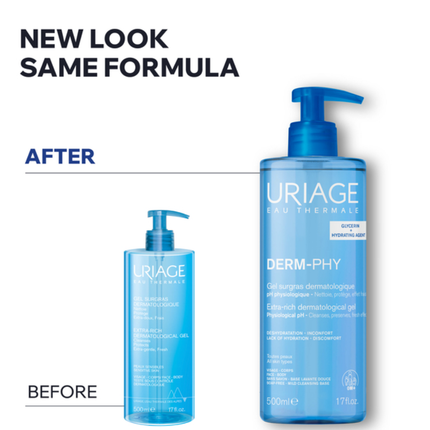 Uriage Derm-Phy Extra-Rich Dermatological Gel  500ml