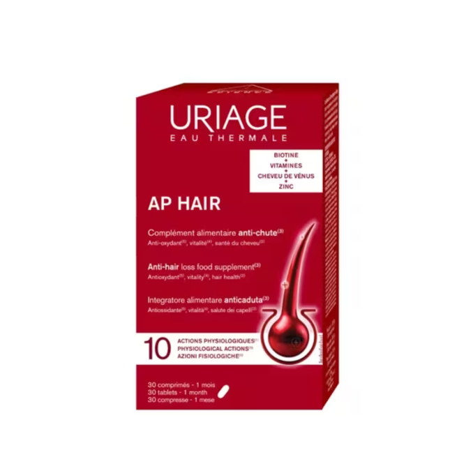 Uriage Ap Hair CompLex. Anti-hair loss food supplement 30CAPS