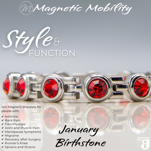 
                  
                    Load image into Gallery viewer, 4in1 Magnetic Birthstone Bracelets | Magnetic Mobility
                  
                