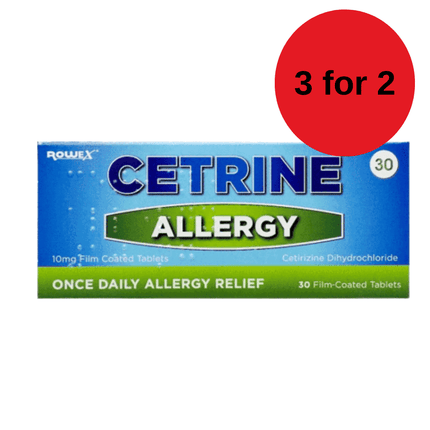 Cetrine Allergy Relief Tablets 30 Pack