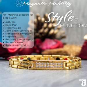 
                  
                    Load image into Gallery viewer, 4in1 Magnetic Bracelet: Honesty Sun | Magnetic Mobility
                  
                