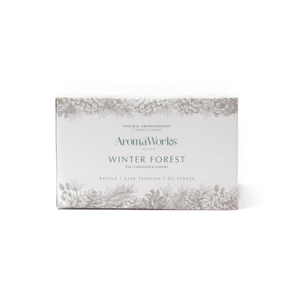 AromaWorks Winter Forest 3 Wick Candle