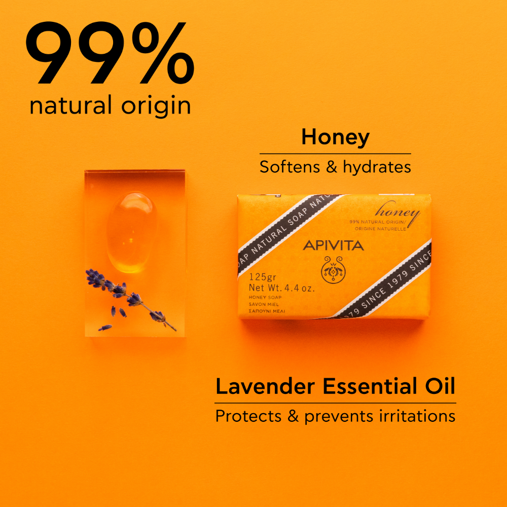 
                  
                    Load image into Gallery viewer, Apivita Natural Soap Honey 125G
                  
                