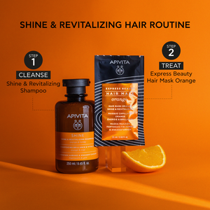 
                  
                    Load image into Gallery viewer, Apivita Shine &amp;amp; Revitalizing Hair Mask - Orange 20ml
                  
                