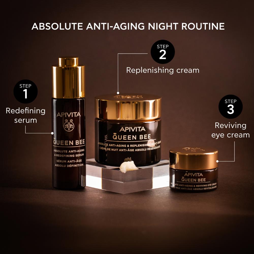 
                  
                    Load image into Gallery viewer, Apivita Queen Bee Anti-Aging &amp;amp; Replenishing Night Cream 50ml
                  
                