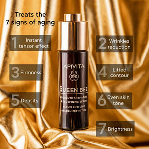 
                  
                    Load image into Gallery viewer, Apivita Queen Bee Absolute Anti-Aging &amp;amp; Redefining Serum 30ml
                  
                