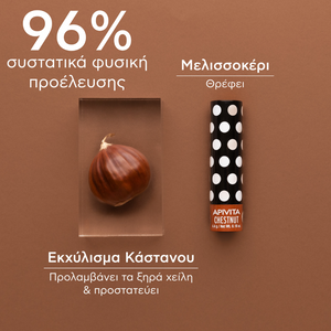 
                  
                    Load image into Gallery viewer, Apivita Lip Care Chestnut 4.4G
                  
                