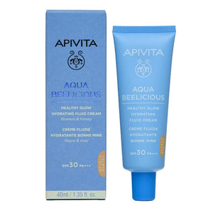
                  
                    Load image into Gallery viewer, Apivita Aqua Beelicious Healthy Glow Hydrating Fluid Cream 40ml
                  
                