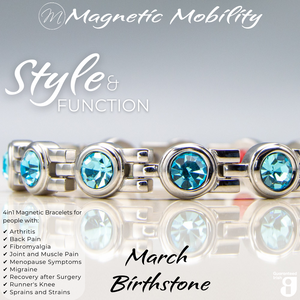 
                  
                    Load image into Gallery viewer, 4in1 Magnetic Birthstone Bracelets | Magnetic Mobility
                  
                