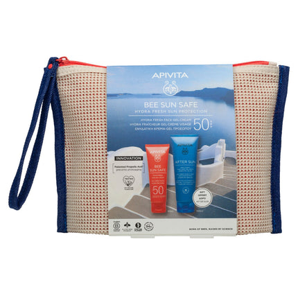Apivita BEE SUN SAFE Hydra Fresh Gel-Cream SPF50 Duo Set