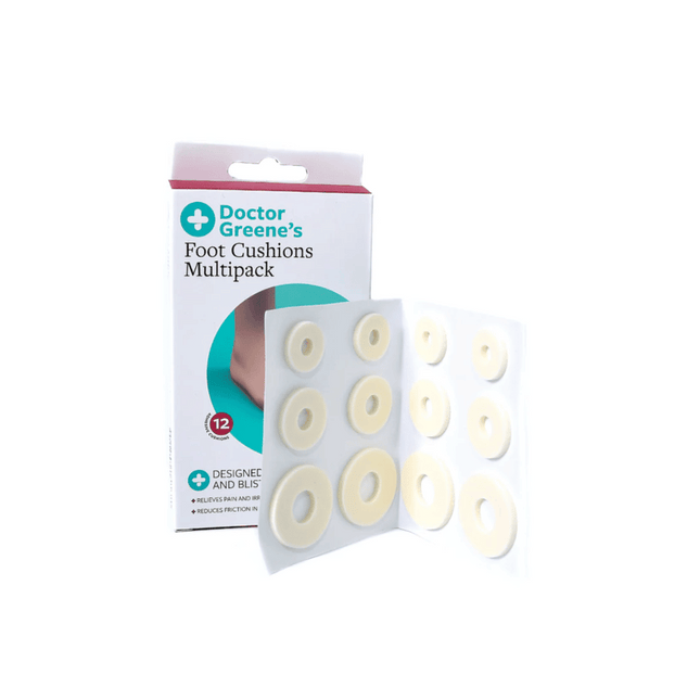 Doctor Greene's Foot Cushions Multipack (12 Cushions)