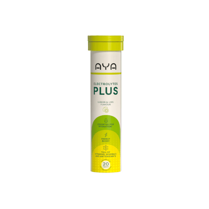 AYA Electrolytes Plus Lemon & Lime flavour