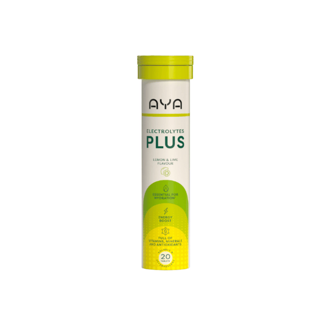 AYA Electrolytes Plus Lemon & Lime flavour