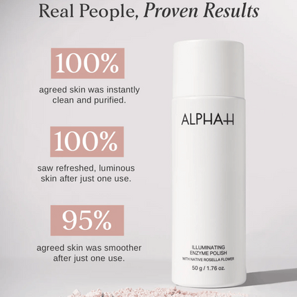Alpha-H Illuminating Enzyme Polish with Native Rosella Flower 50g