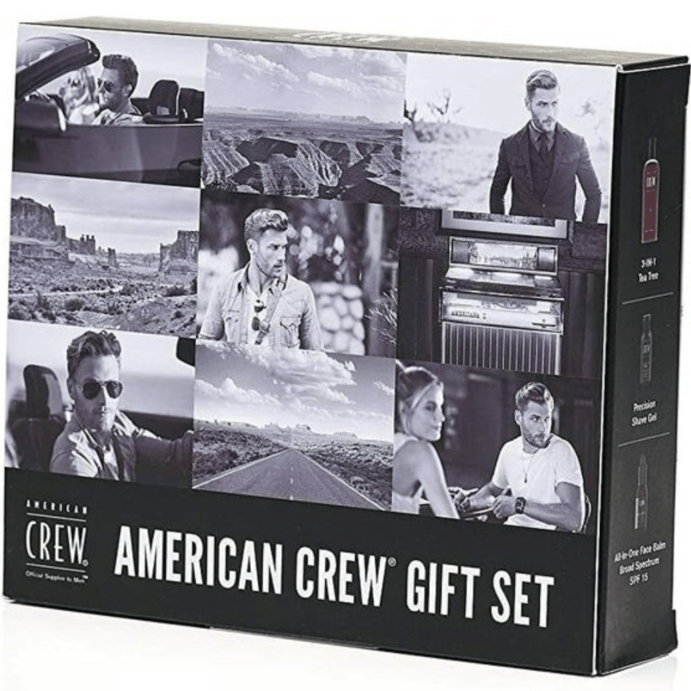 American Crew 3 in 1 Tea Tree & Shave Gift Set
