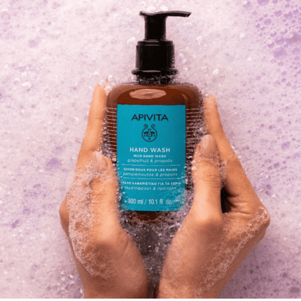 Apivita Hand Wash With Grapefruit & Propolis  300ml