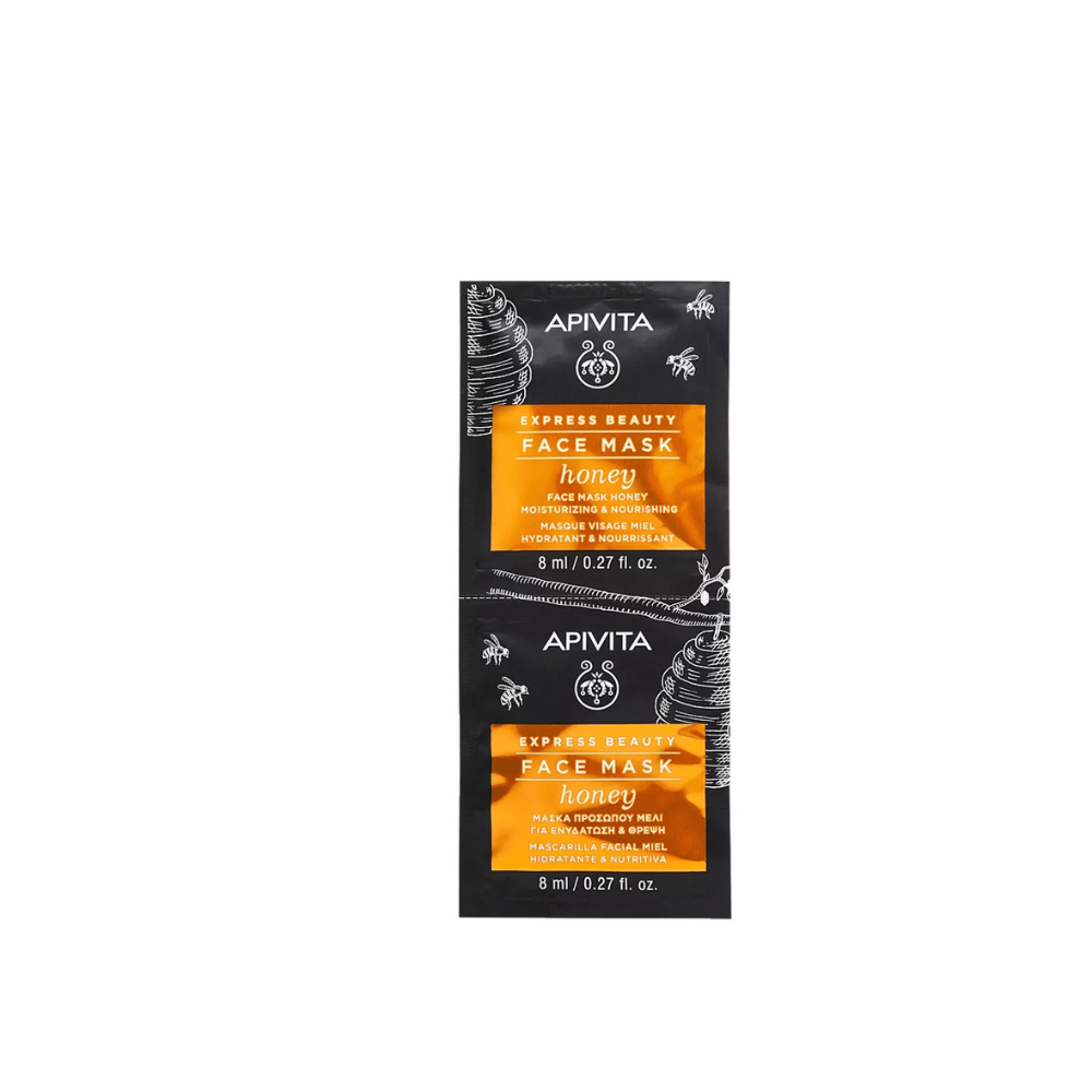 Apivita Honey Moisturising & Nourishing Face Mask 2X8ml