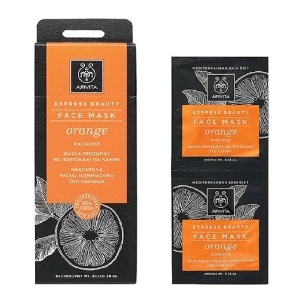 
                  
                    Load image into Gallery viewer, Apivita Orange Radiance Face Mask 2X8ml
                  
                