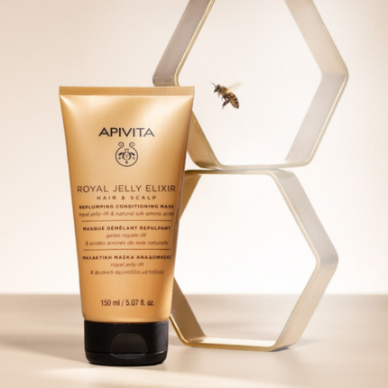 Apivita Royal Jelly Elixir Replumping Conditioning Mask 150ml