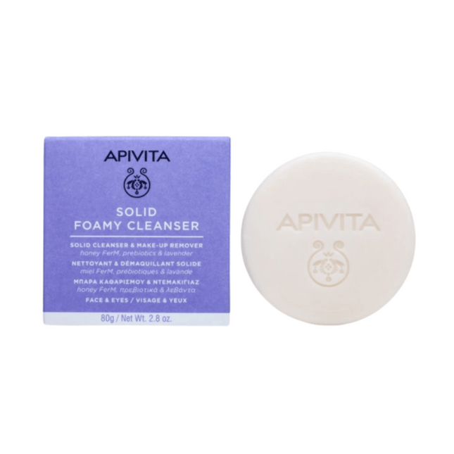 Apivita Solid Foamy Cleanser 80G
