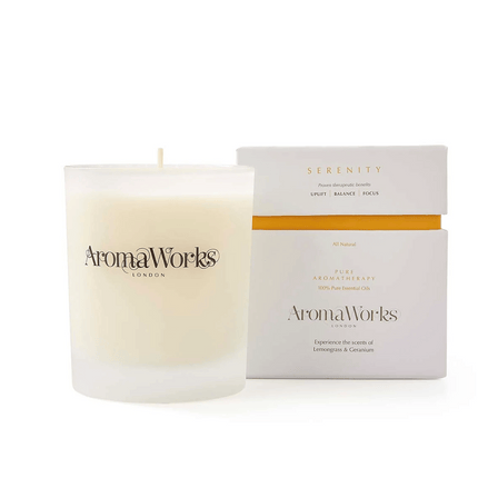 AromaWorks Serenity Candle 30cl Medium