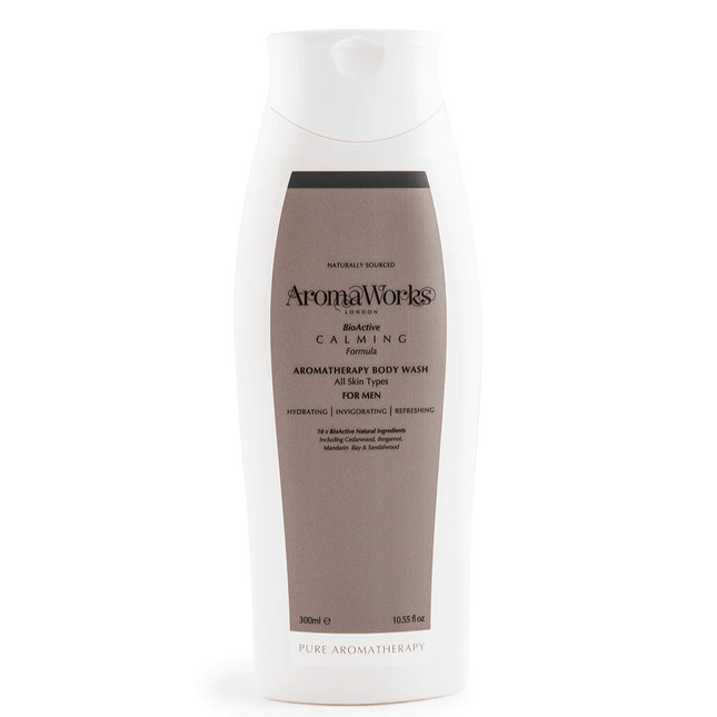 AromaWorks Calming Aromatherapy Body Wash for Men - 300ml