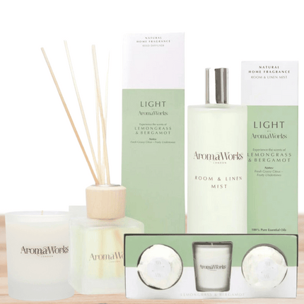 AromaWorks Light Range Lemongrass & Bergamot Bundle