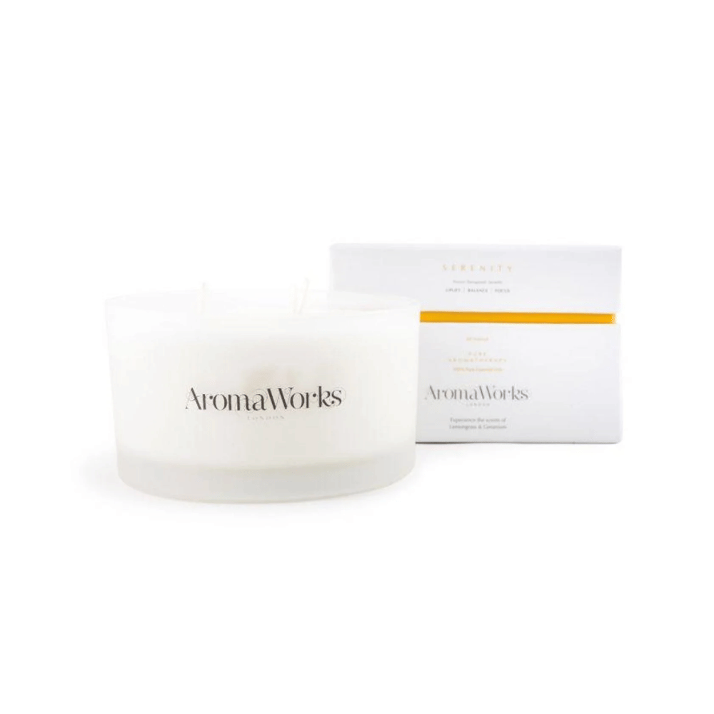 AromaWorks Serenity Candle 3-wick Large