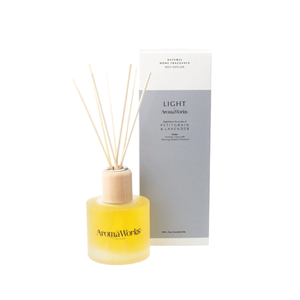 AromaWorks Light Range - Petitgrain & Lavender Reed Diffuser 100ml