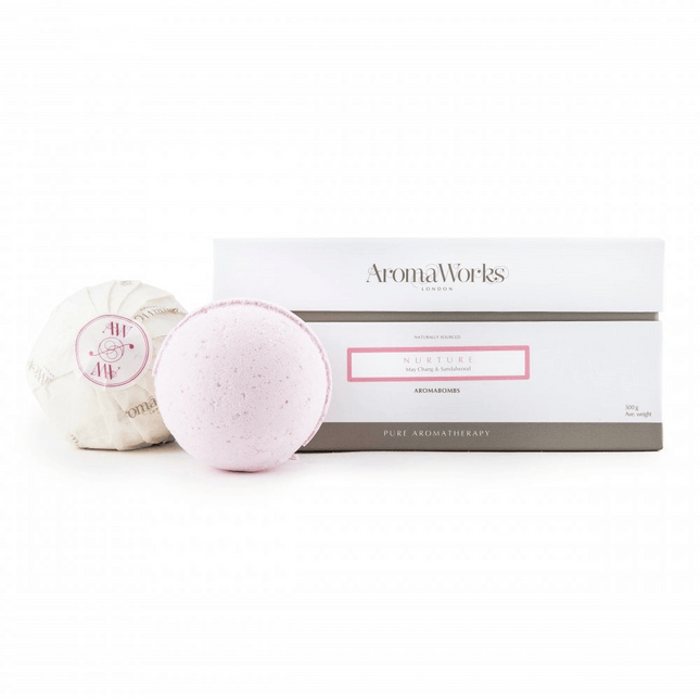 AromaWorks Nurture Aromabomb Duo Bath Bombs  - Box of 2